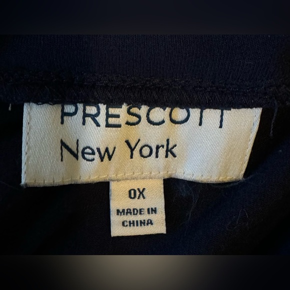 Prescott New York Navy Blue Cardigan size  0X - Picture 4 of 6